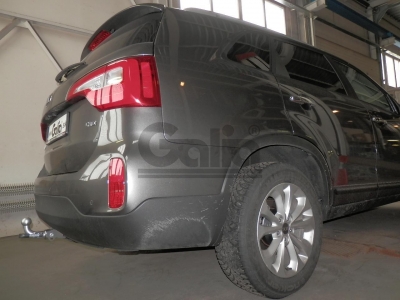 Фаркоп оцинкованный Galia шар C съемный для Hyundai Santa Fe/Kia Sorento 2012-2020