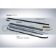Пороги алюминиевые Rival Black для Нива ВАЗ 2121 1973-2021