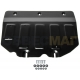 Защита картера и КПП Автоброня, сталь 2 мм для Mazda 3 2019-2021